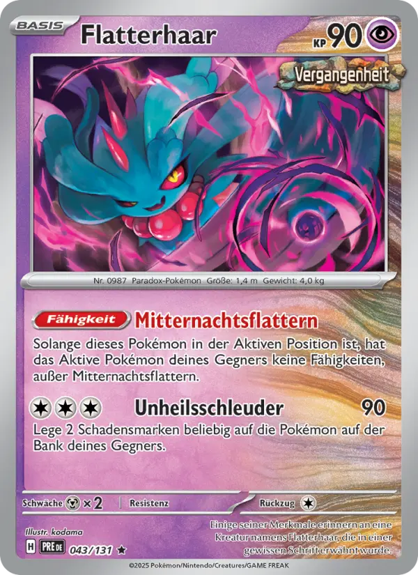 Flatterhaar