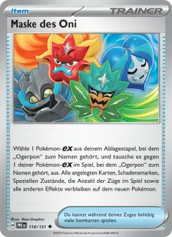 Maske des Oni