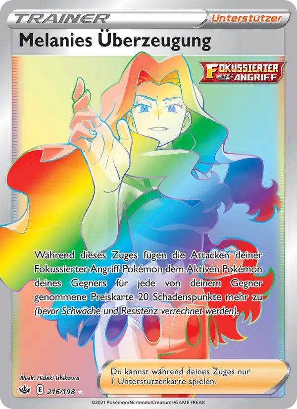 Melanies Überzeugung