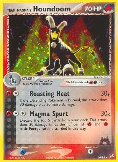 Team Magmas Hundemon