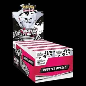 White Flare Booster Bundle Display