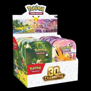 30th Celebration Mini Tin Display