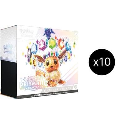 Prismatic Evolutions Elite Trainer Box Case