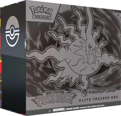 Pitch Black Pokemon Center Elite Trainer Box (Exclusive)