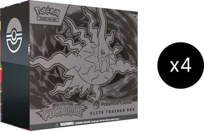 Pitch Black Pokemon Center Elite Trainer Box Case (Exclusive)