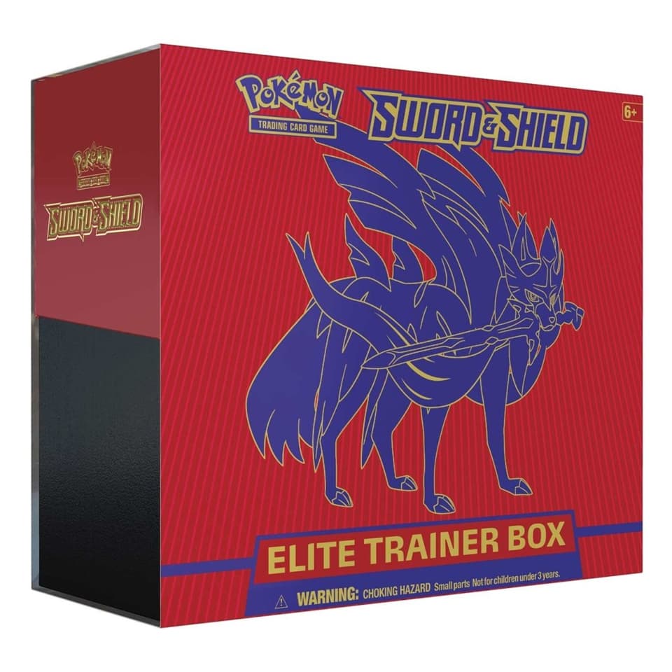 Schwert & Schild Top-Trainer-Box (Zacian)