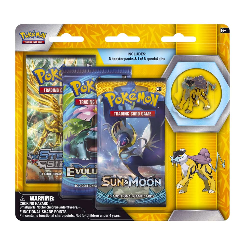 Raikou Pin 3er-Blister