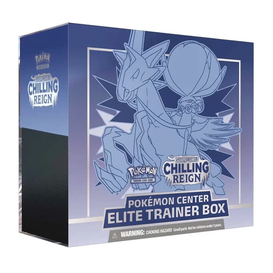 Schaurige Herrschaft: Pokémon Center Ice Rider Calyrex Top-Trainer-Box