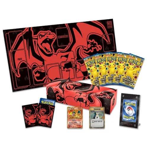 Charizard 25th Anniversary Premium-Kollektion Box