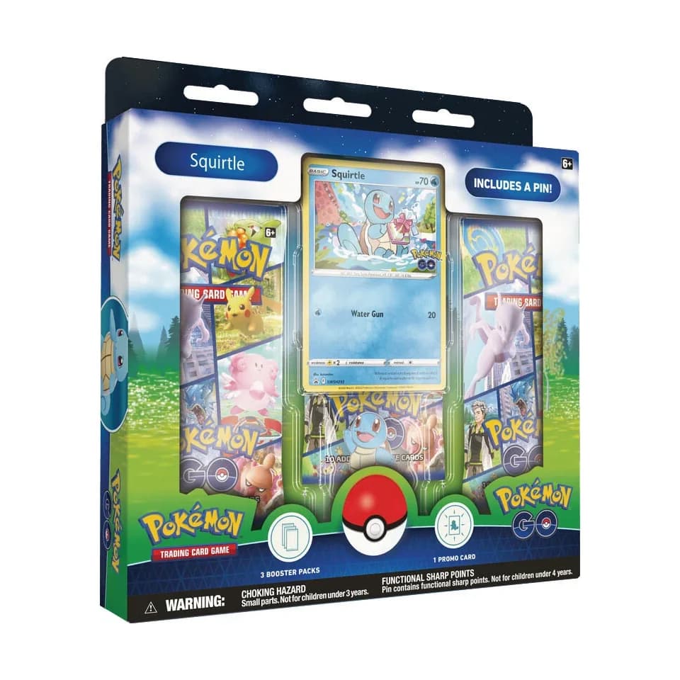 Pokémon GO Pin-Kollektion—Squirtle