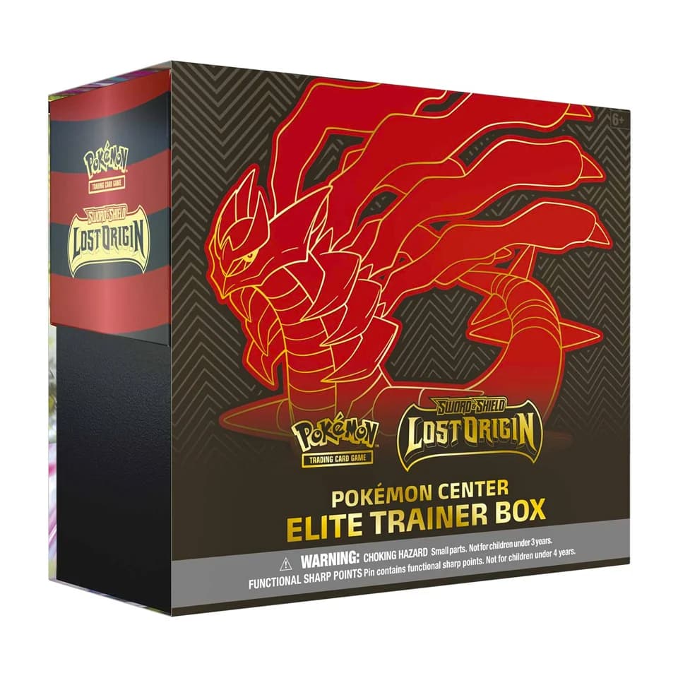 Verlorener Ursprung Pokémon Center Top-Trainer-Box