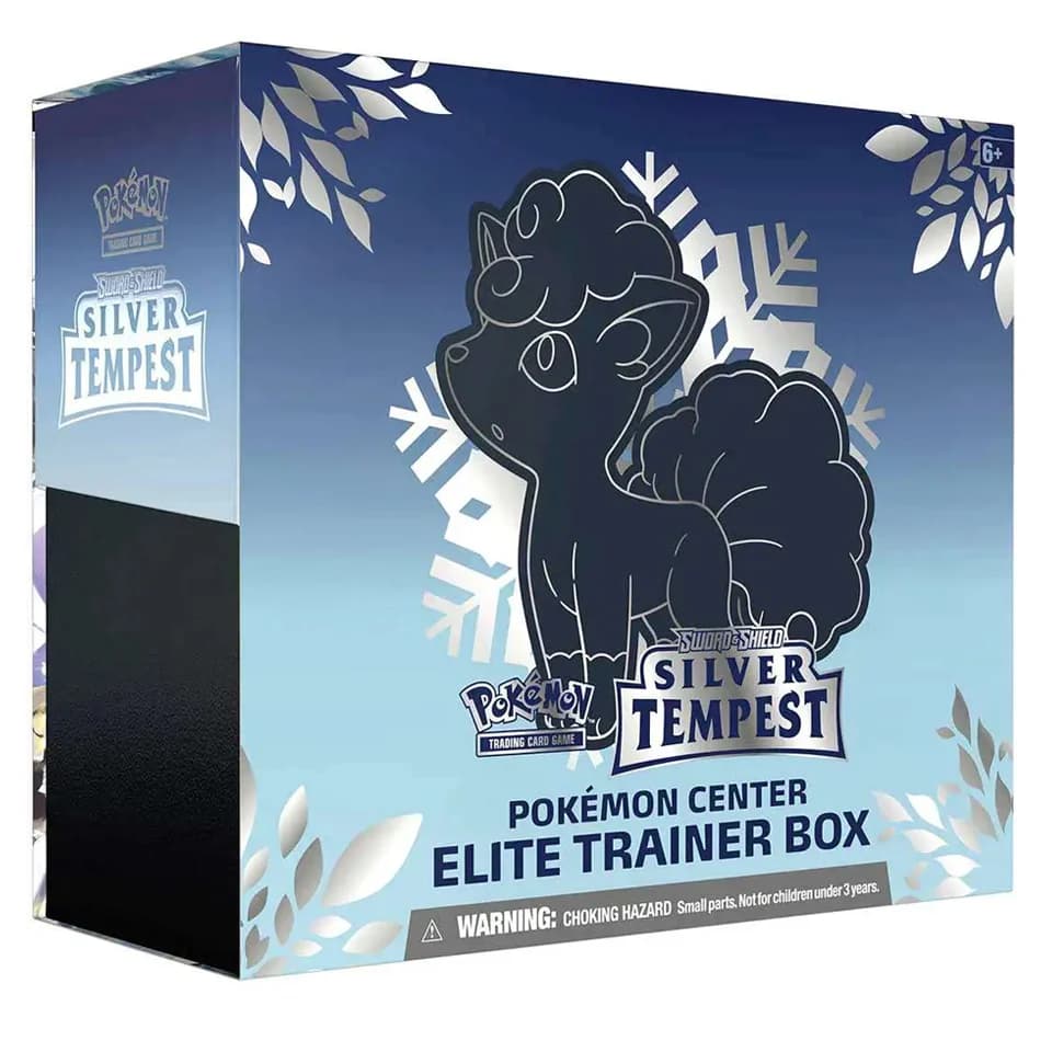 Silberne Sturmwinde Pokémon Center Top-Trainer-Box