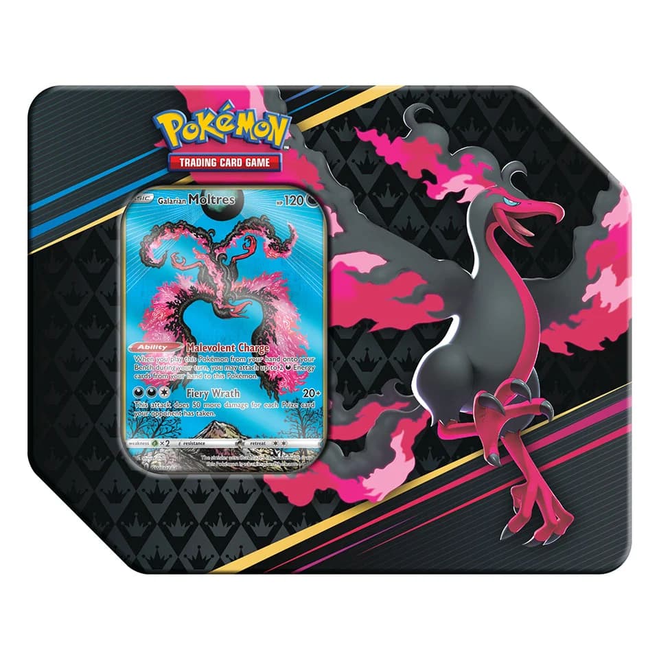 Zenit der Könige: Galarian Moltres Tin (US Version)
