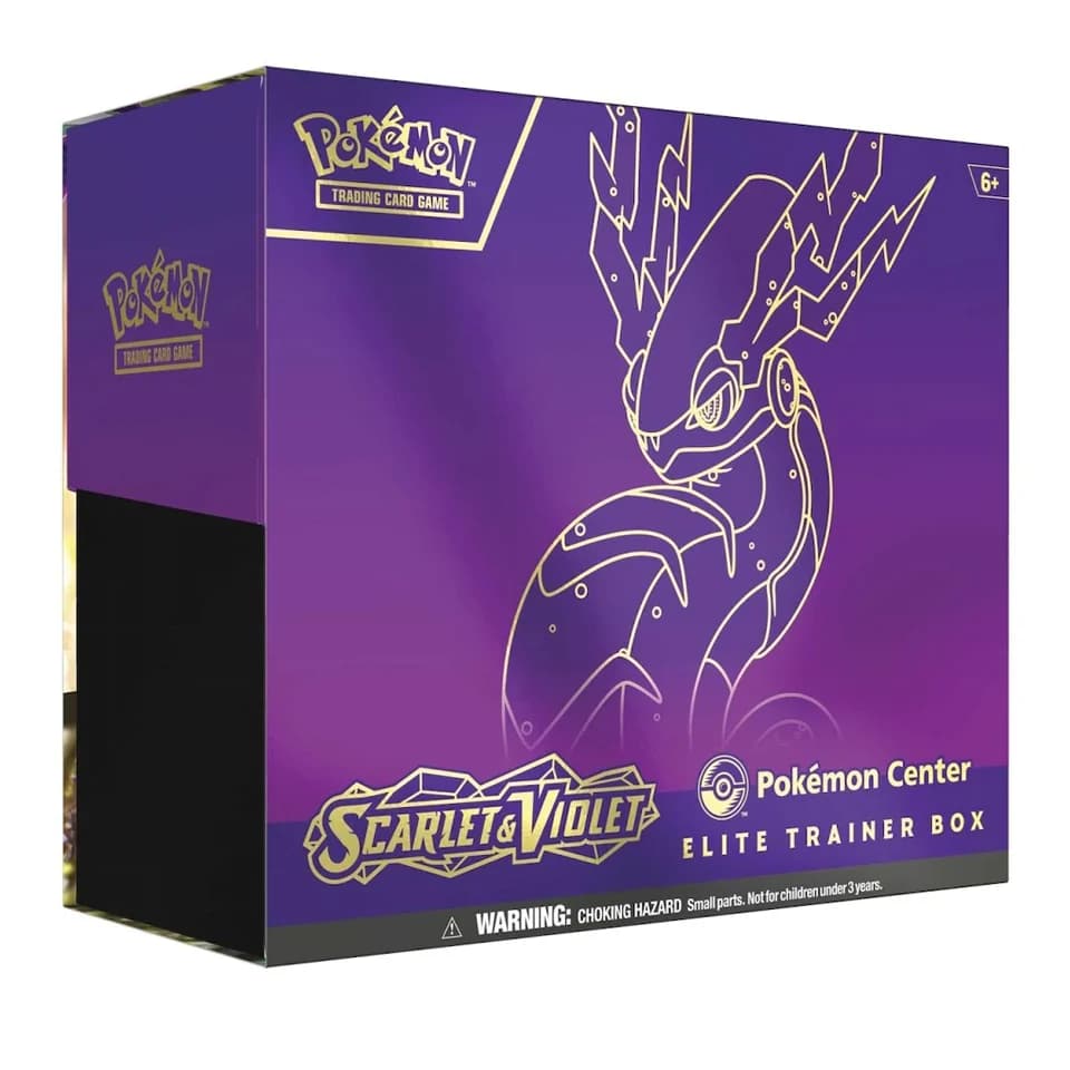 Karmesin & Purpur Miraidon Pokémon Center Top-Trainer-Box