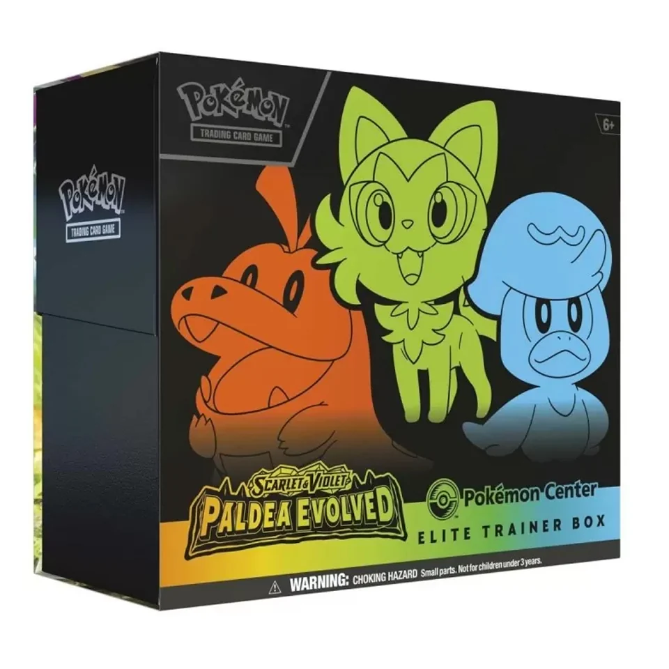 Entwicklungen in Paldea Pokémon Center Top-Trainer-Box