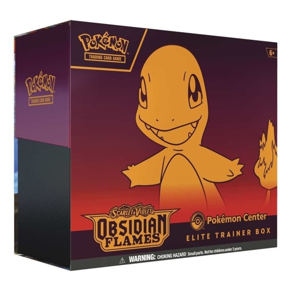 Obsidian Flammen Pokémon Center Top-Trainer-Box