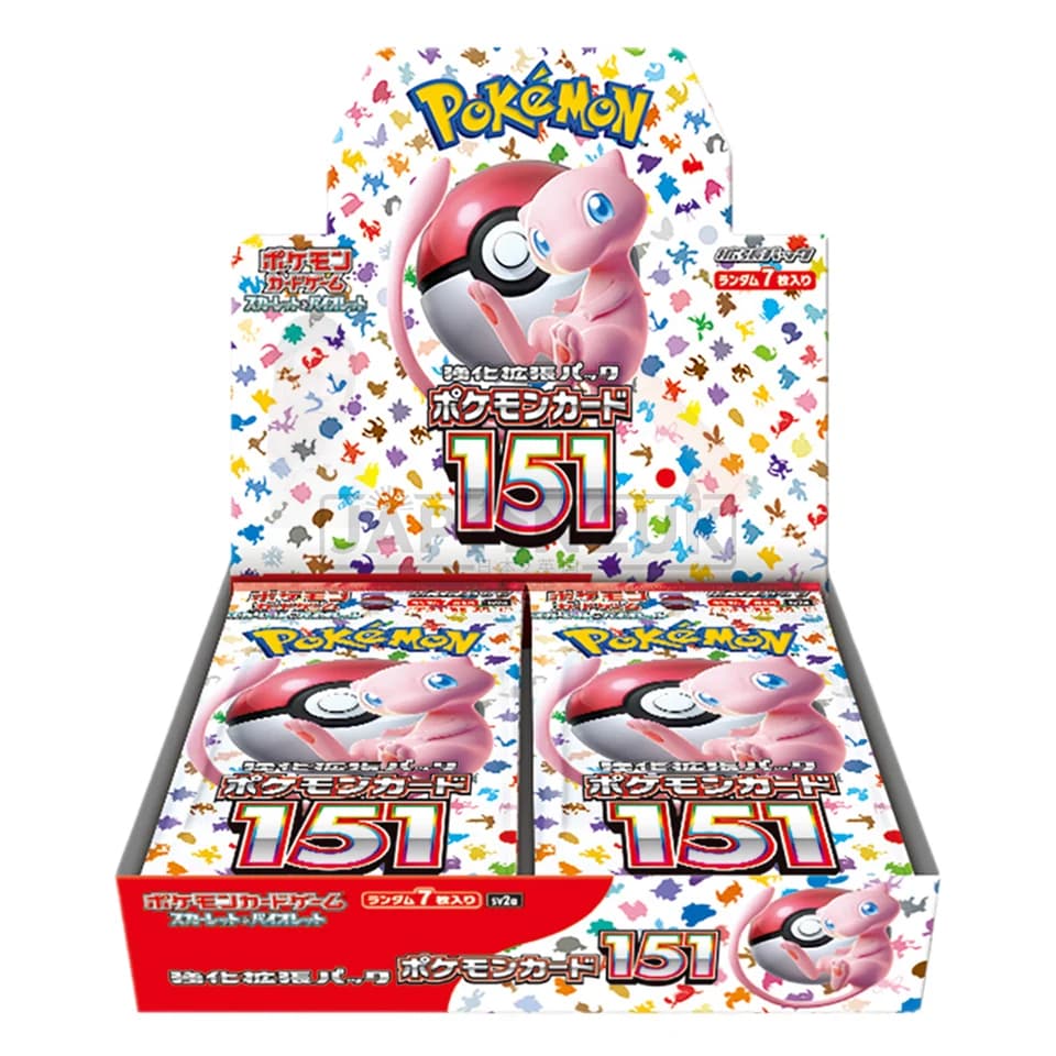 Pokémon Card 151 Display