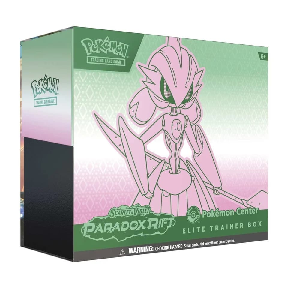 Paradoxrift Iron Valiant Pokémon Center Top-Trainer-Box