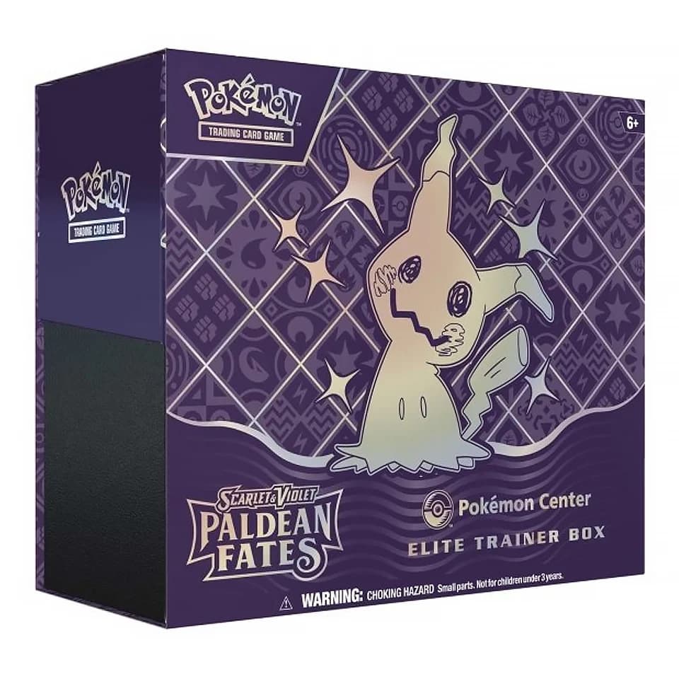 Paldeas Schicksale Pokémon Center Top-Trainer-Box