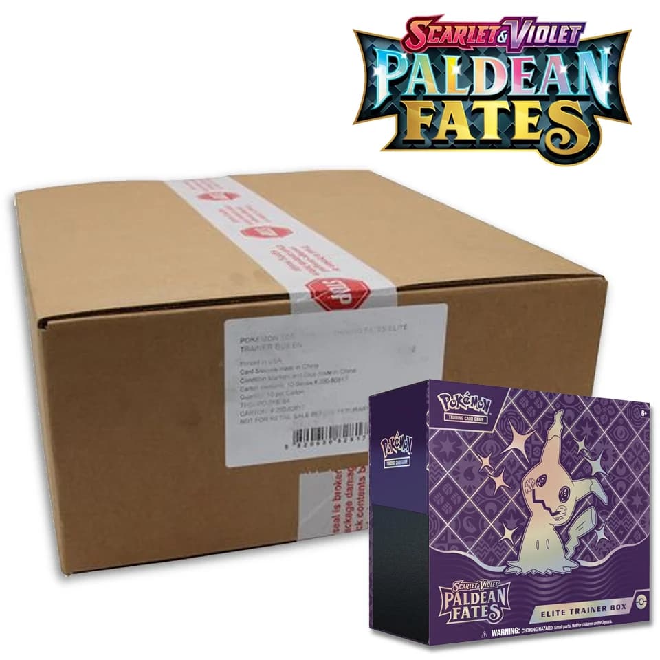 Paldeas Schicksale 10 Top-Trainer-Box Case