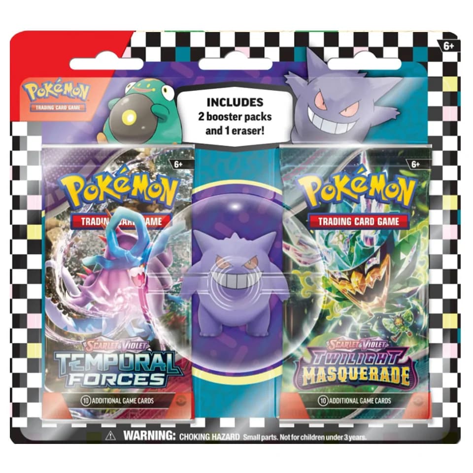 Back to School 2024 Gengar Eraser 2er-Blister