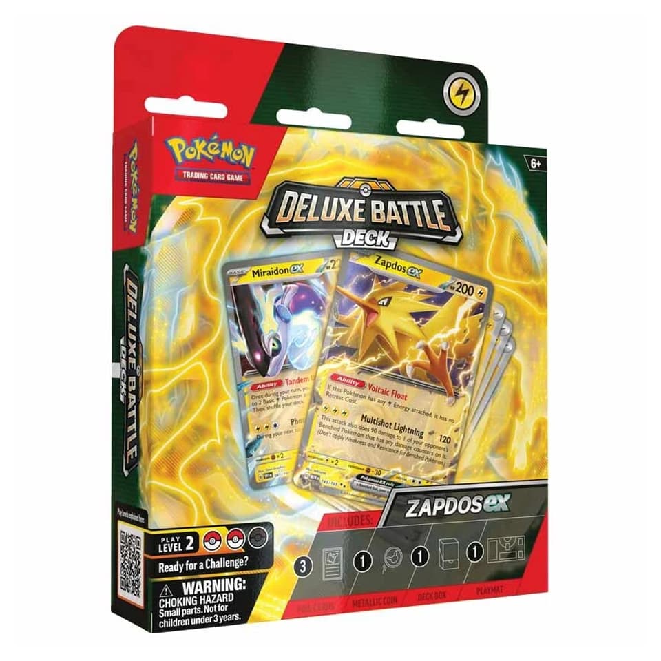 Deluxe Kampfdeck: Zapdos ex