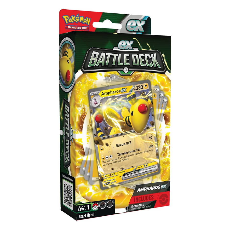 Ampharos ex Kampfdeck