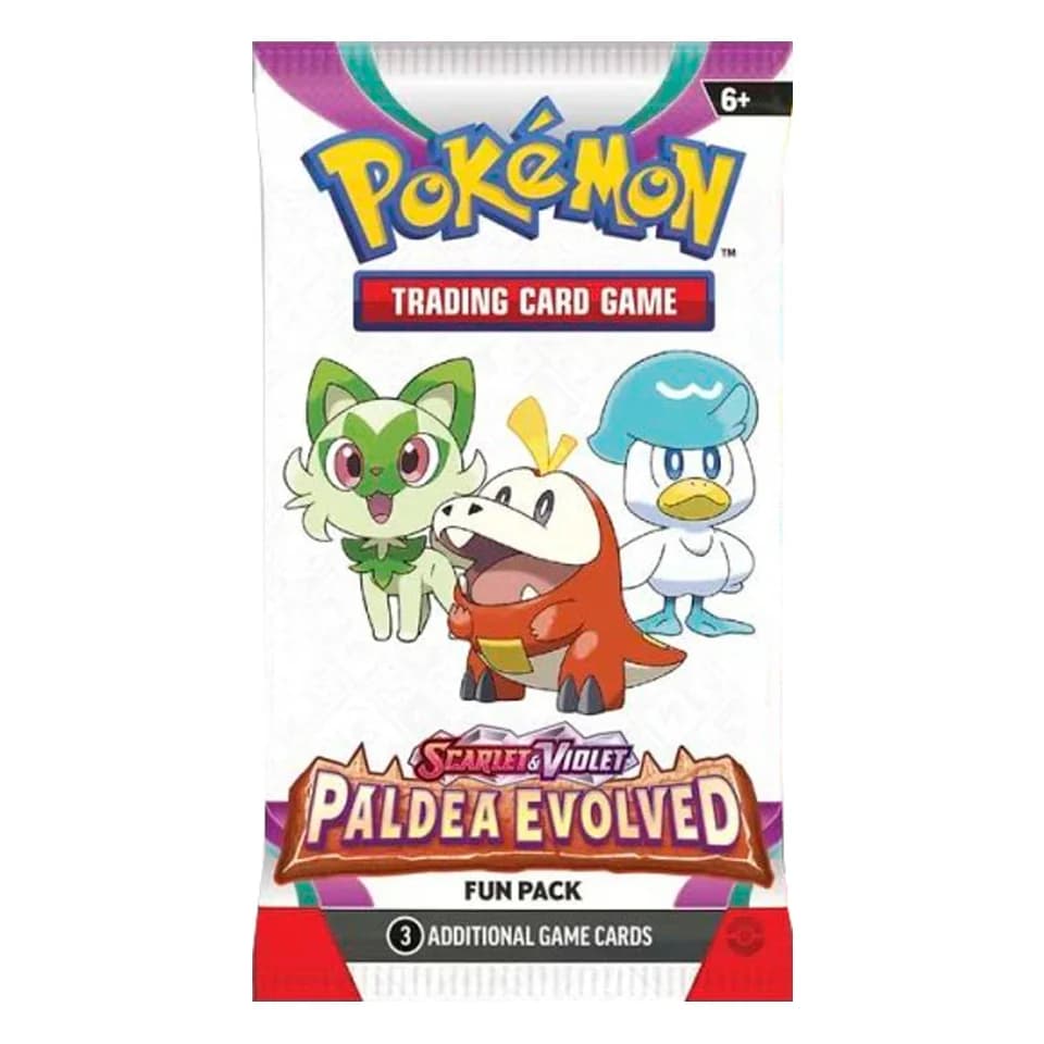Entwicklungen in Paldea Fun Pack (3 Karten)