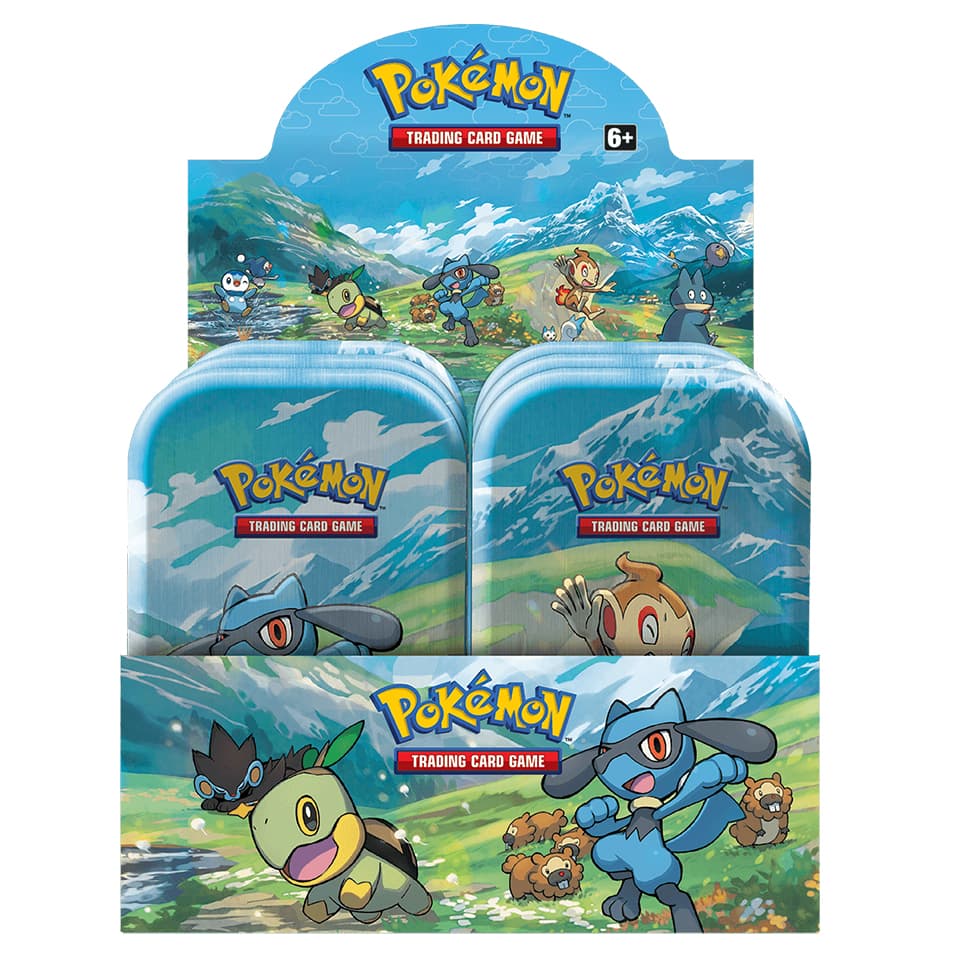 Sinnoh Stars Mini-Tin Display