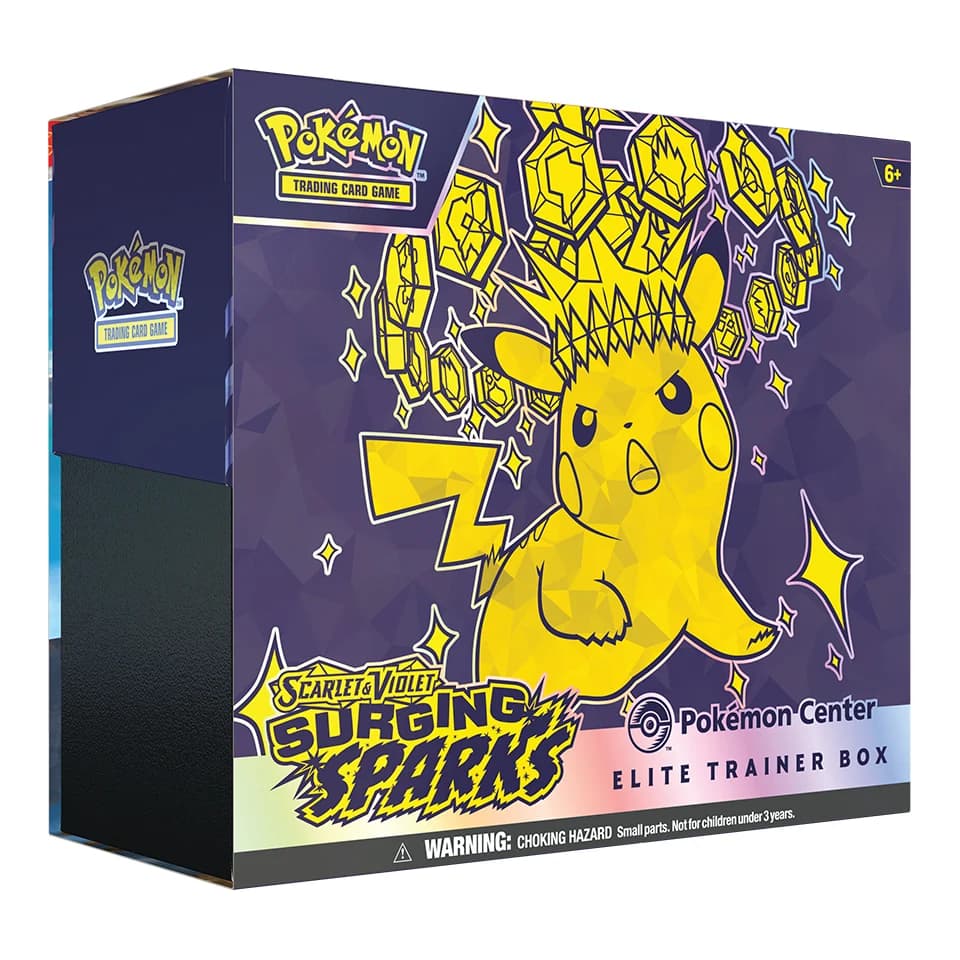 Stürmische Funken Pokémon Center Top-Trainer-Box