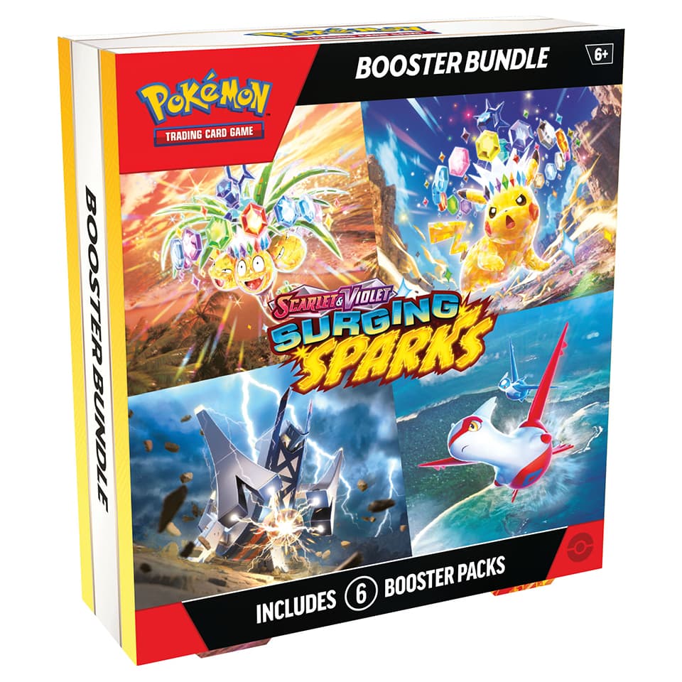 Stürmische Funken Booster-Bundle Pokémon Center Version