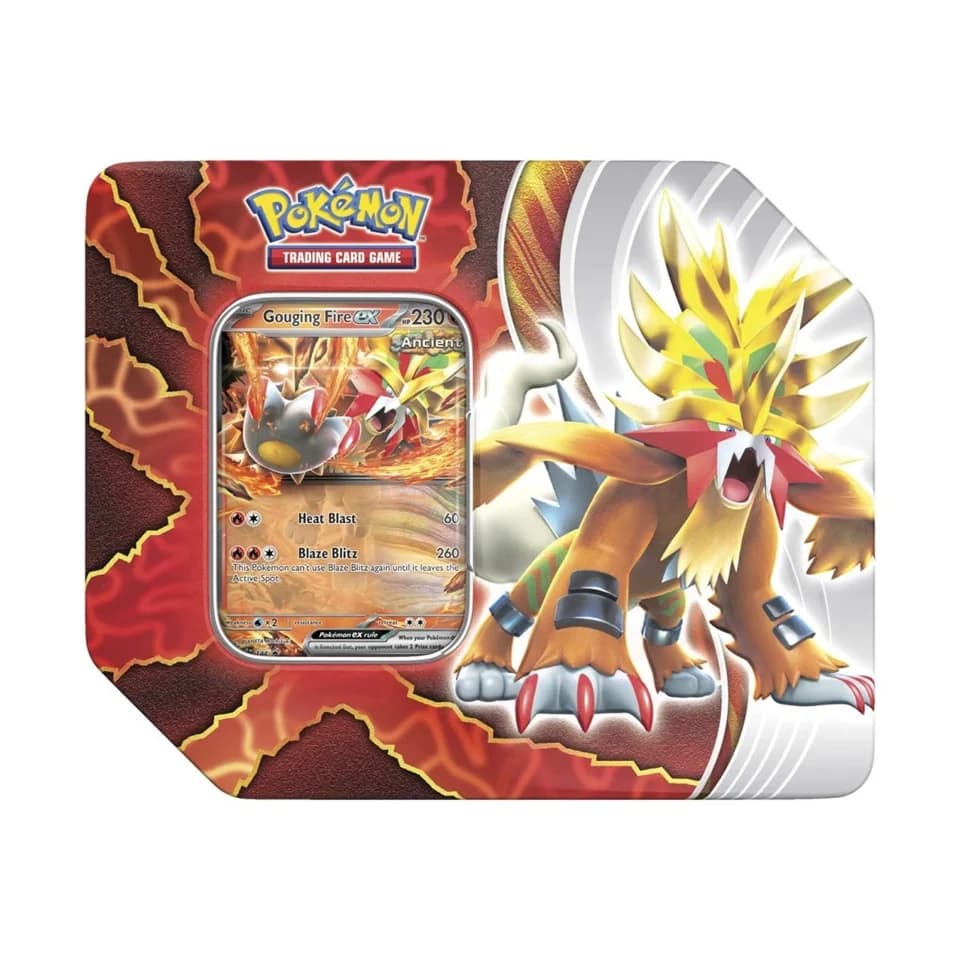 Paradox Destinies Tins: Gouging Fire ex Tin (US Version)