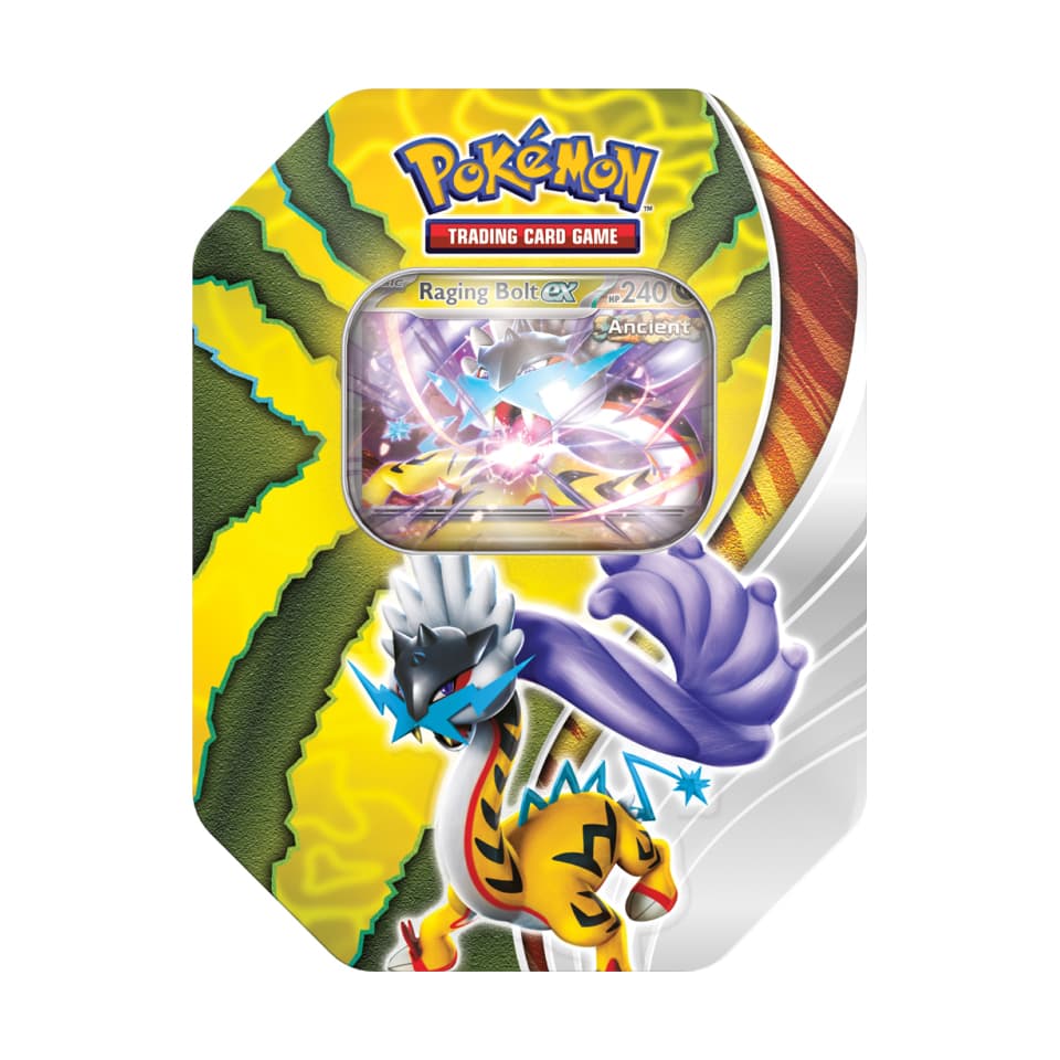 Paradox Destinies Tins: Raging Bolt ex Tin (EU Version)