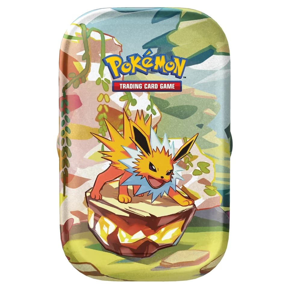 Prismatische Entwicklungen: Jolteon Mini-Tin