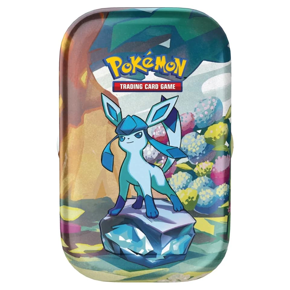 Prismatische Entwicklungen: Glaceon Mini-Tin