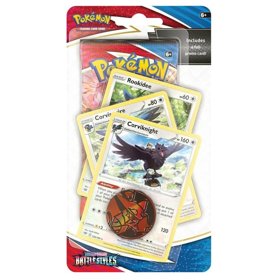 Kampfstile: Corviknight Premium-Checklane-Blister