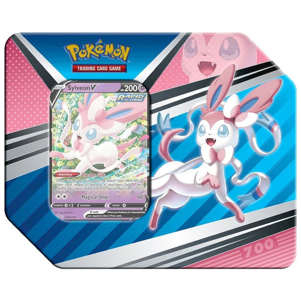 V Heroes Tins: Sylveon V Tin (US Version)