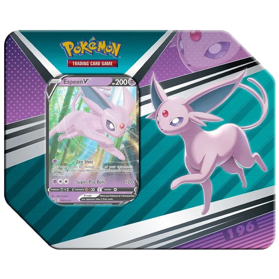 V Heroes Tins: Espeon V Tin (US Version)