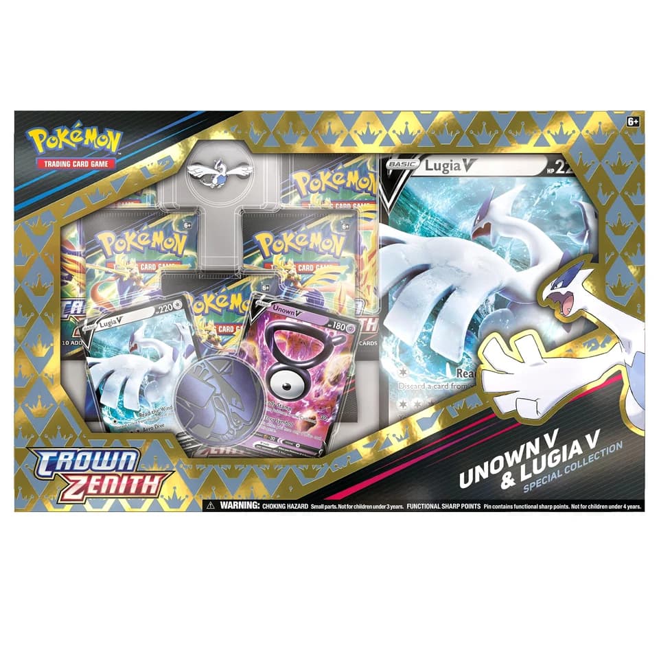 Zenit der Könige: Unown V & Lugia V Special Kollektion