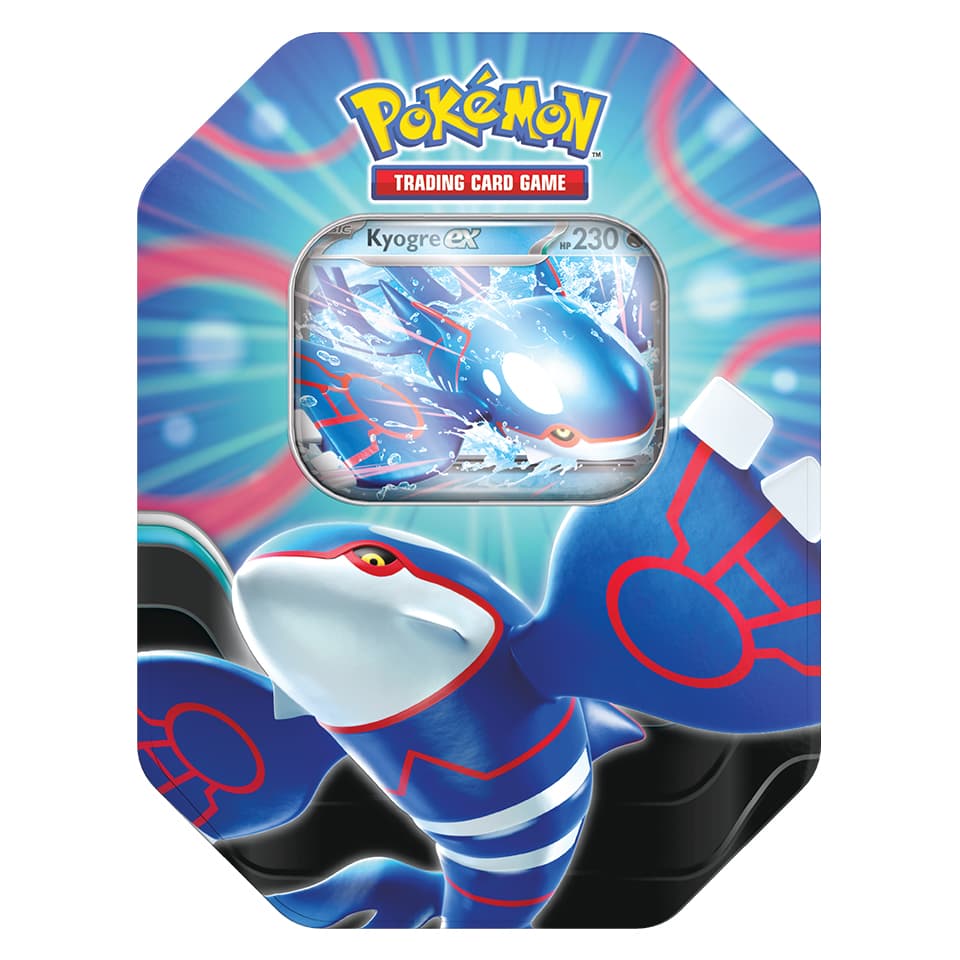 Azure Legends Tins: Kyogre ex Tin