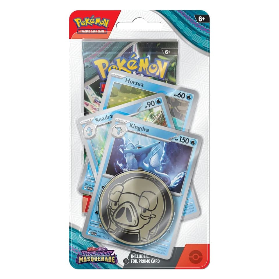 Maskerade im Zwielicht: Kingdra Premium-Checklane-Blister