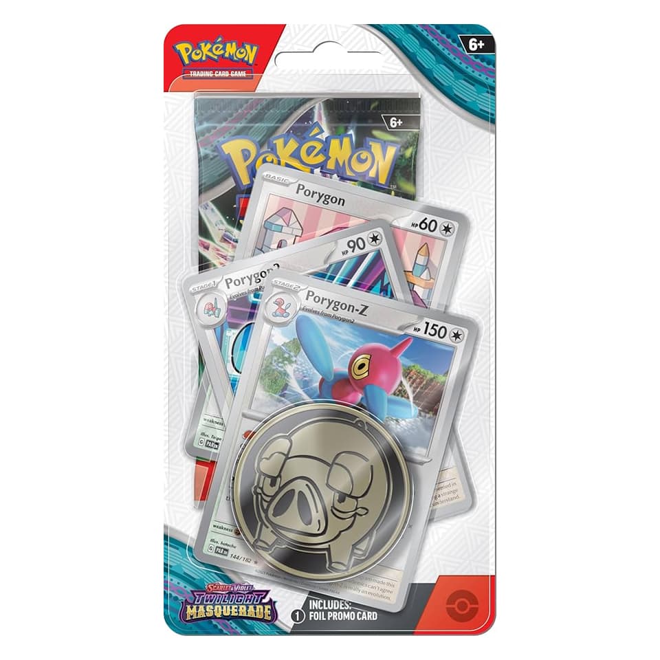 Maskerade im Zwielicht: Porygon-Z Premium-Checklane-Blister