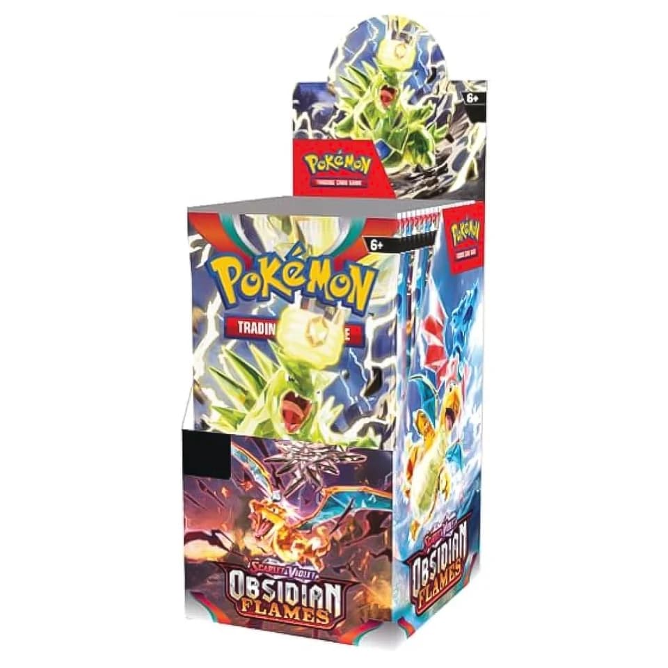 Obsidian Flammen Display (18 Booster)