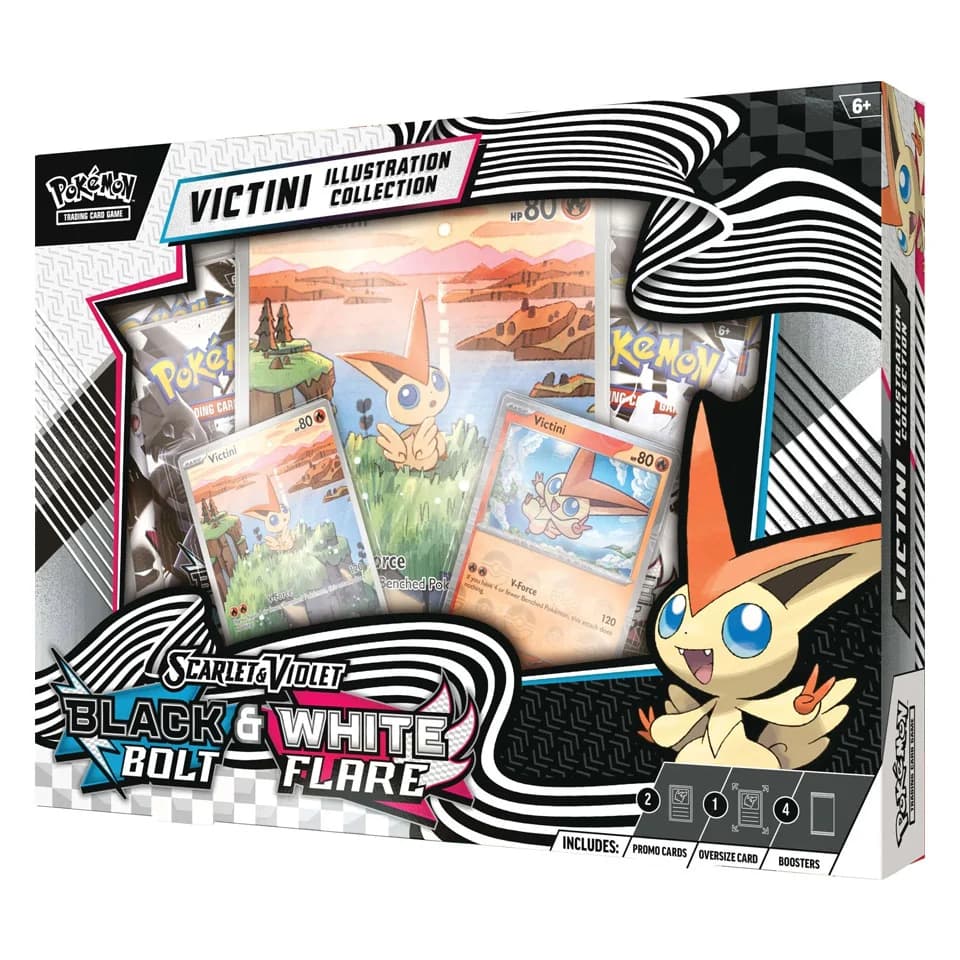 Black Bolt & White Flare: Unova Victini Illustration Kollektion