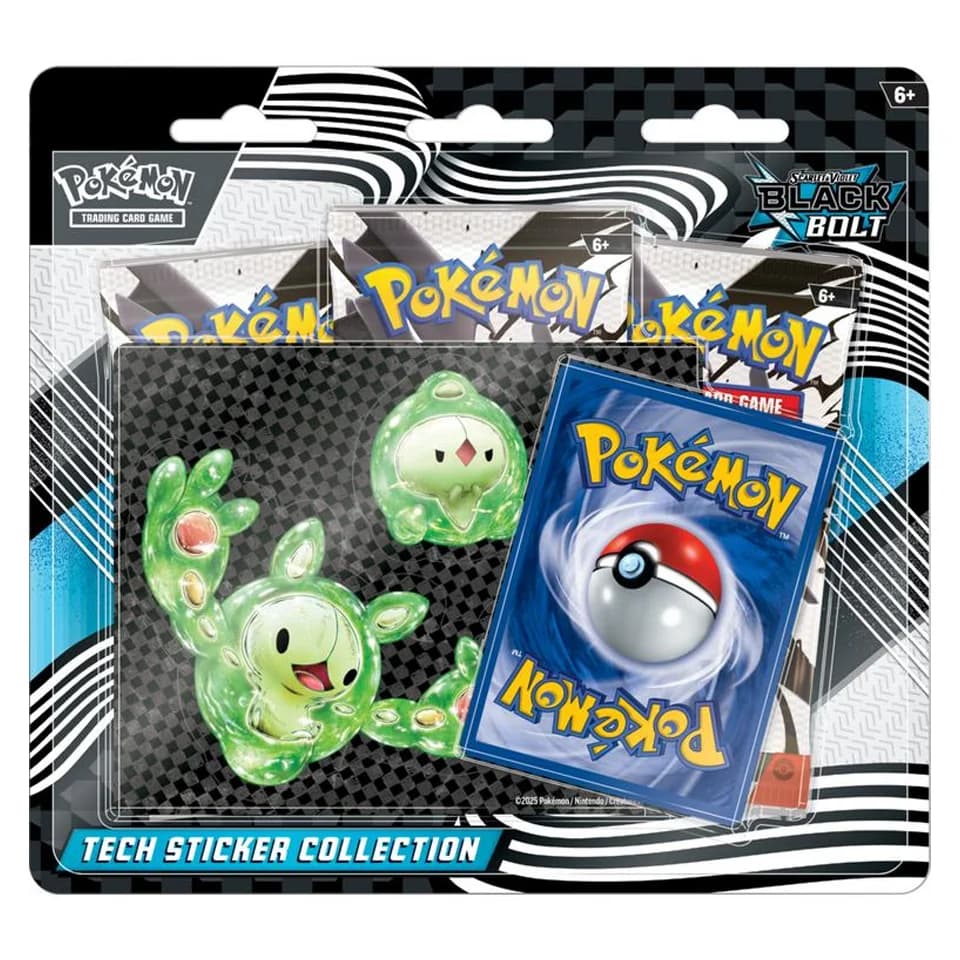 Schwarze Blitze: Reuniclus Tech-Sticker-Kollektion