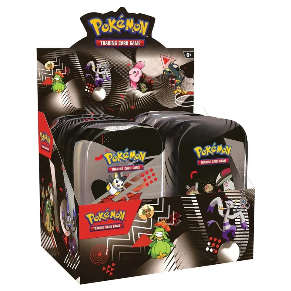 Black Bolt & White Flare: Unova Mini-Tin Display