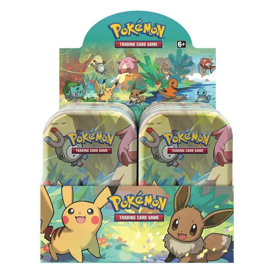 Kanto Friends Mini-Tin Display