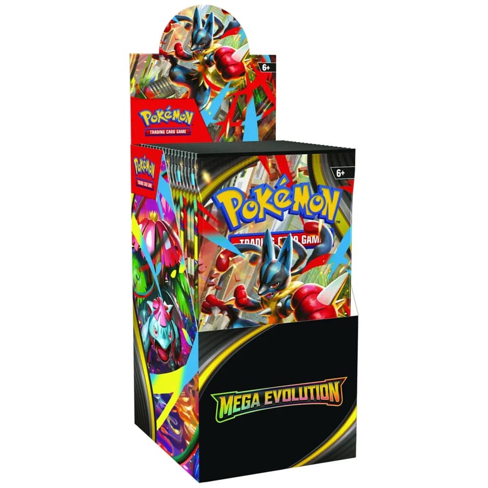 Mega-Entwicklung Display (18 Booster)