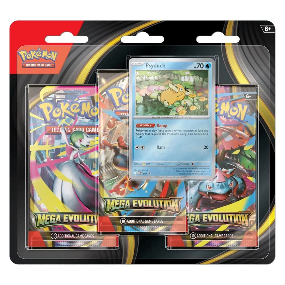 Mega-Entwicklung: Psyduck 3er-Blister