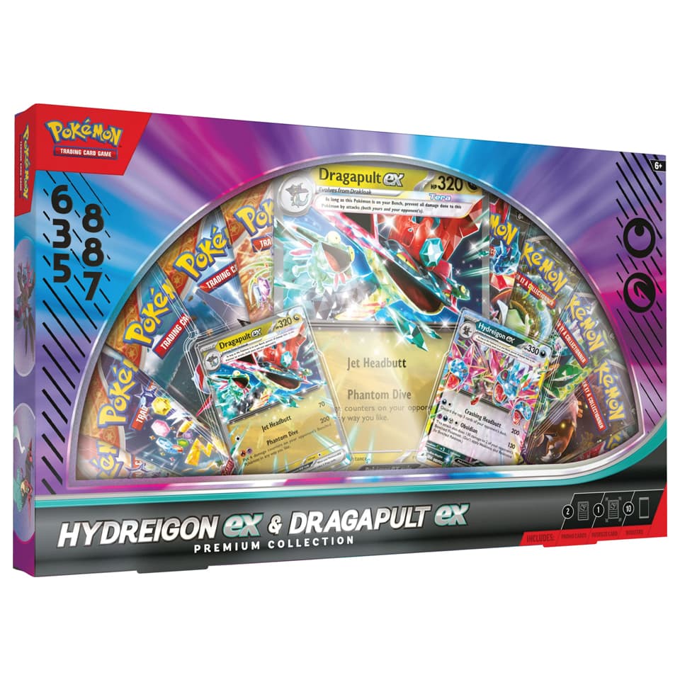 Hydreigon ex & Dragapult ex Premium-Kollektion